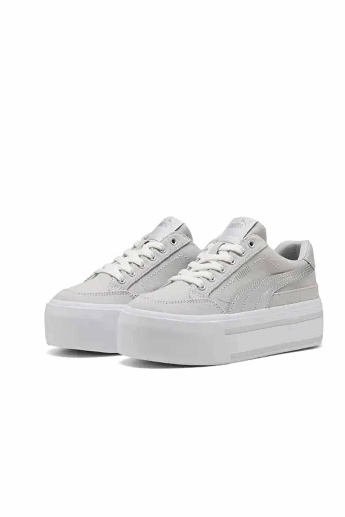 PUMASneakerPuma Court Classic Vulc FS Platform Wns Kadın Sneaker Ayakkabı 402329-03 Gri
