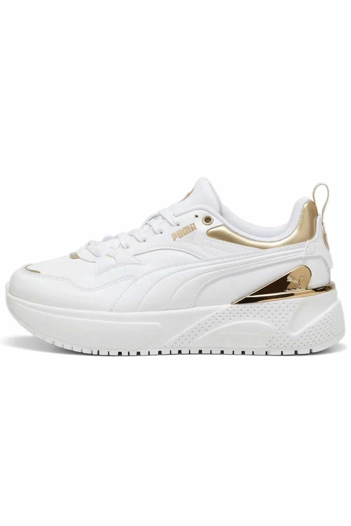 PUMASneakerPuma R78 Disrupt Kadın Sneaker Ayakkabı 397803-01 BEYAZ