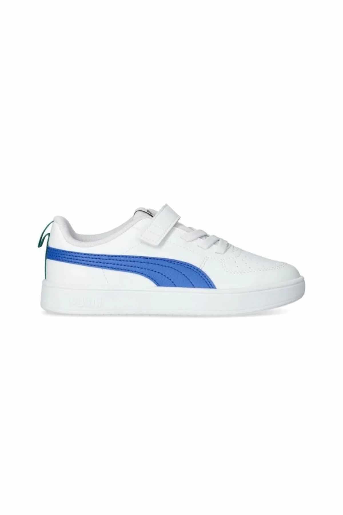 PUMASneakerPuma Rickie AC+ PS Çocuk Sneaker Ayakkabı 385836-41 BEYAZ-SYH