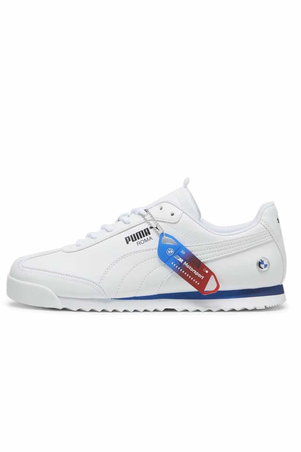 PUMASneakerPuma Roma BMW Erkek Sneaker Ayakkabı 308033-02 BEYAZ