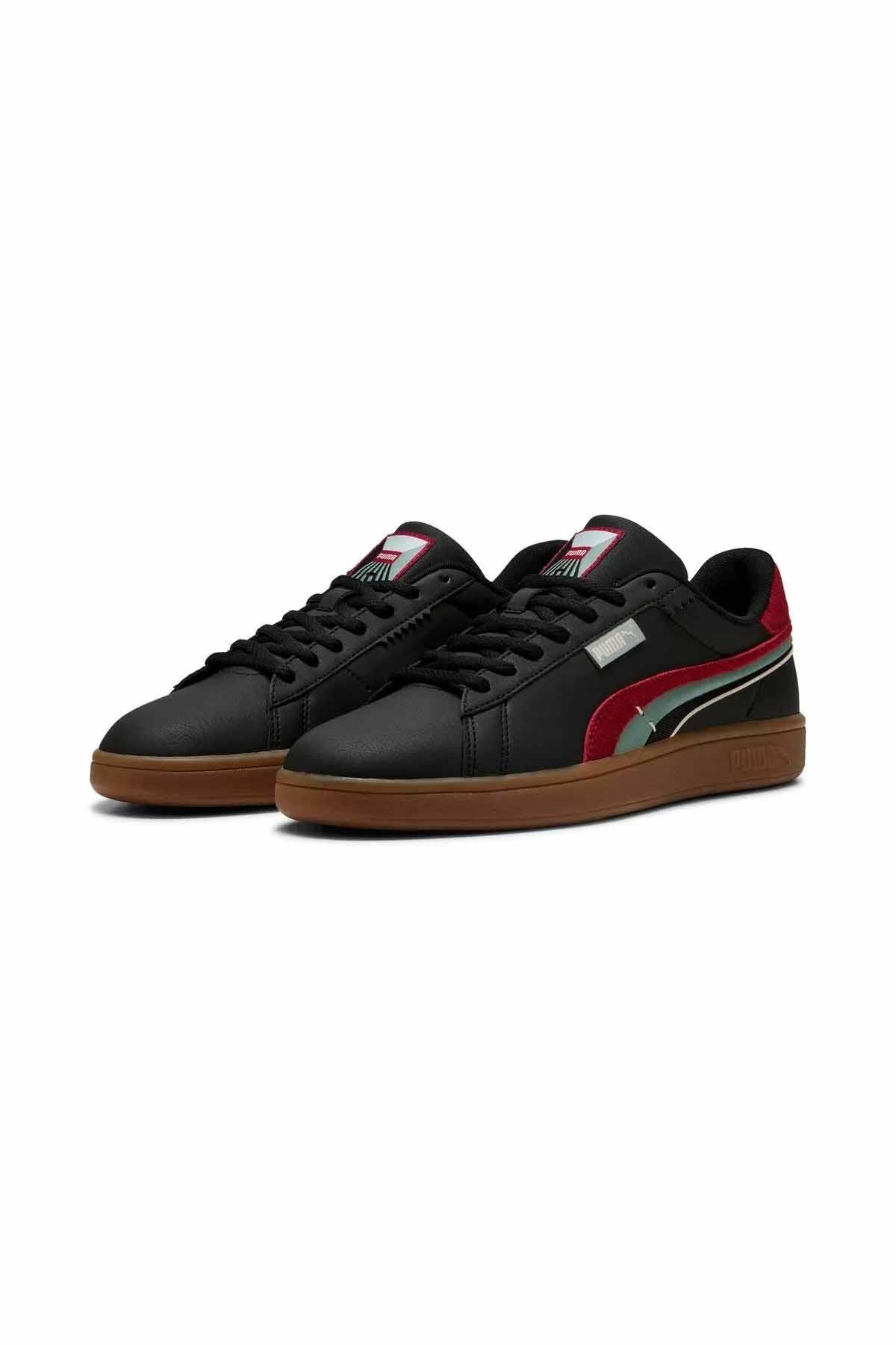 PUMASneakerPuma Smash 3.0 Greenside Erkek Sneaker Ayakkabı 400740-01 Çok Renkli