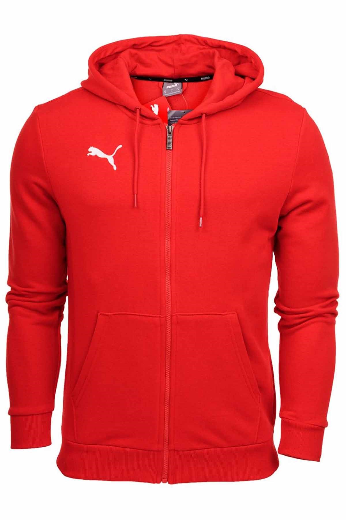 PUMASweatshirtPuma Casuals Jacket Erkek Sweatshirt 656708-01 KIRMIZI