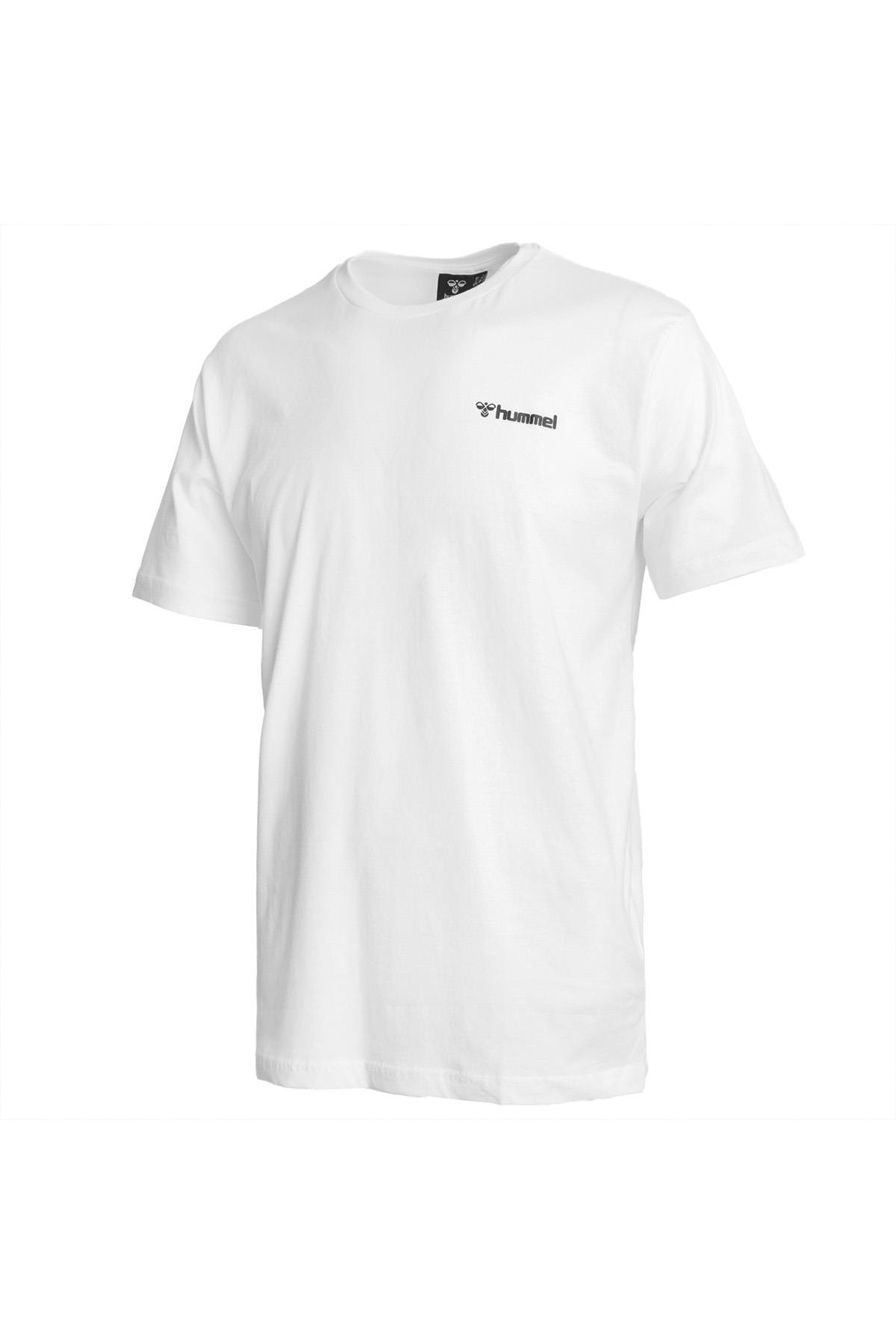PUMATişörtHummel JULLIAN MALE T-SHIRT Erkek Tişört 912390-9001 BEYAZ