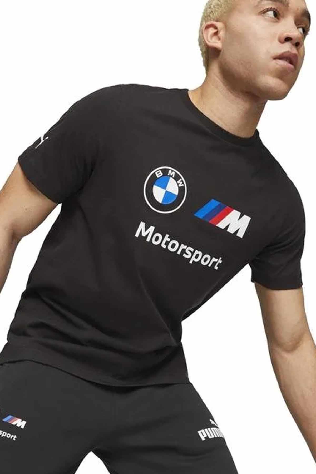 PUMATişörtPuma BMW M Sport Erkek Tişört 612314-014 SIYAH