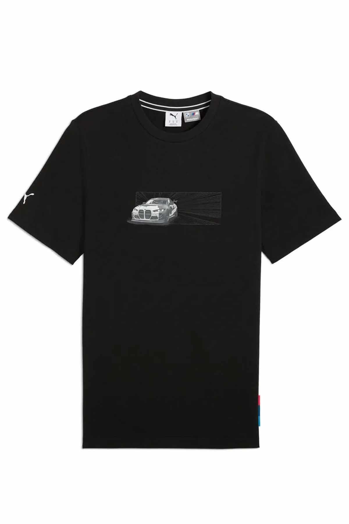 PUMATişörtPuma BMW Mms Car Tee Erkek Tişört 630624-01 Siyah