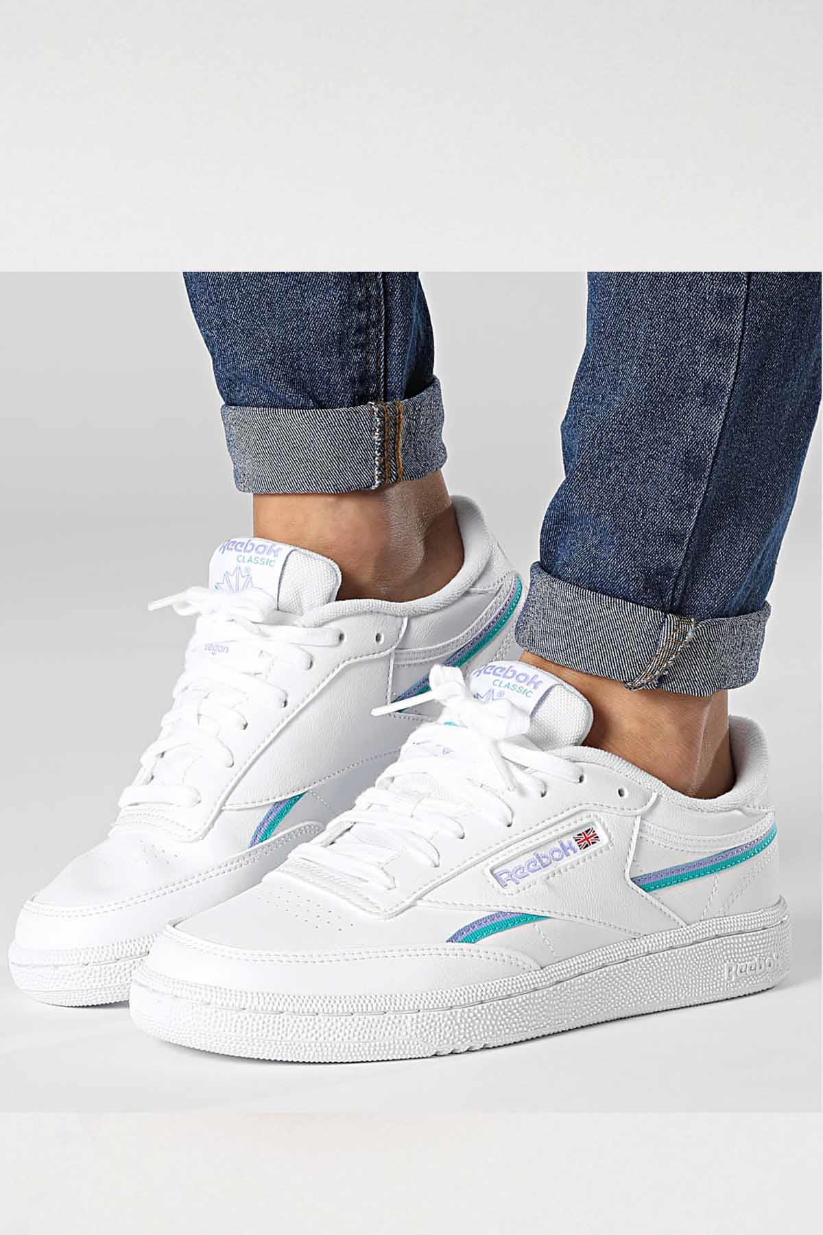 REEBOKGünlük SporReebok Club C 85 Vegan Kadın Günlük Spor Ayakkabı GY9733BEYAZ
