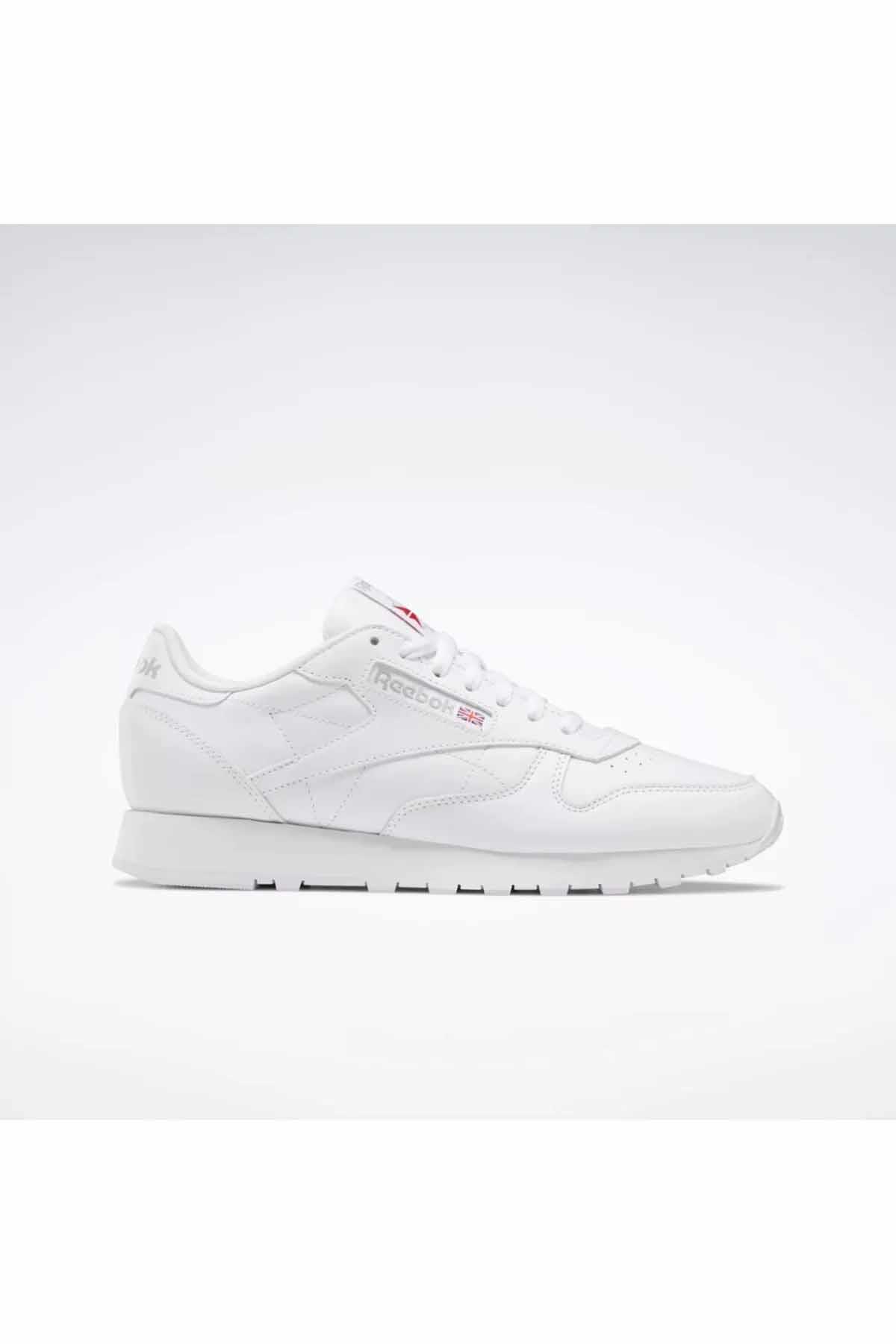 REEBOKSneakerReebok Erkek Beyaz Sneakers Classıc Leather Erkek Sneaker Ayakkabı 100008492BEYAZ