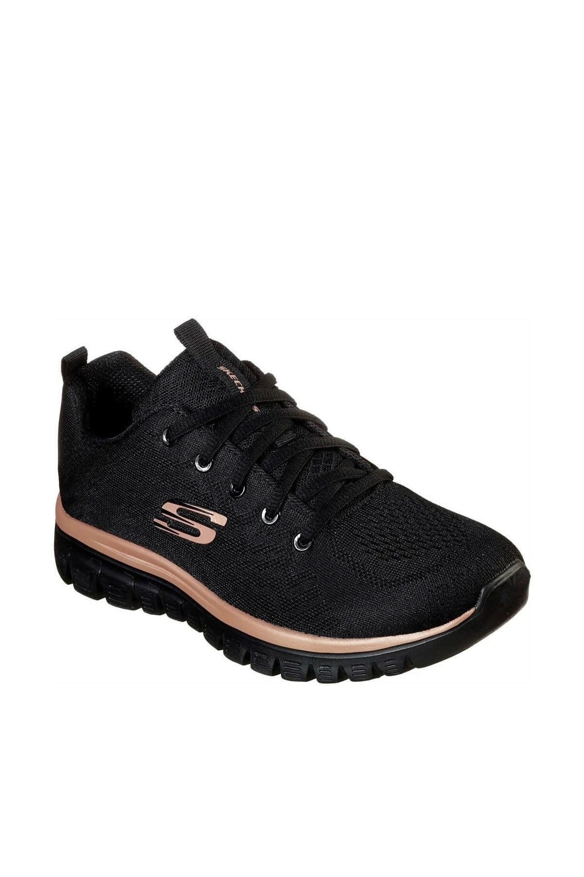 SKECHERSGünlük SporSkechers Graceful-Get Connected Kadın Günlük Spor Ayakkabı 12615 BKRG-Siyah