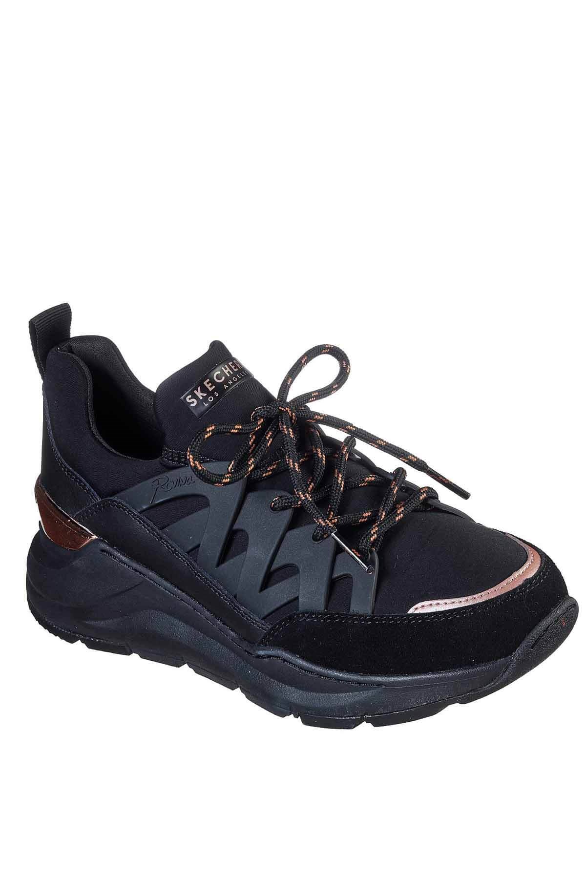 SKECHERSGünlük SporSkechers Rovina Kadın Günlük Spor Ayakkabı 155248 BBK Siyah