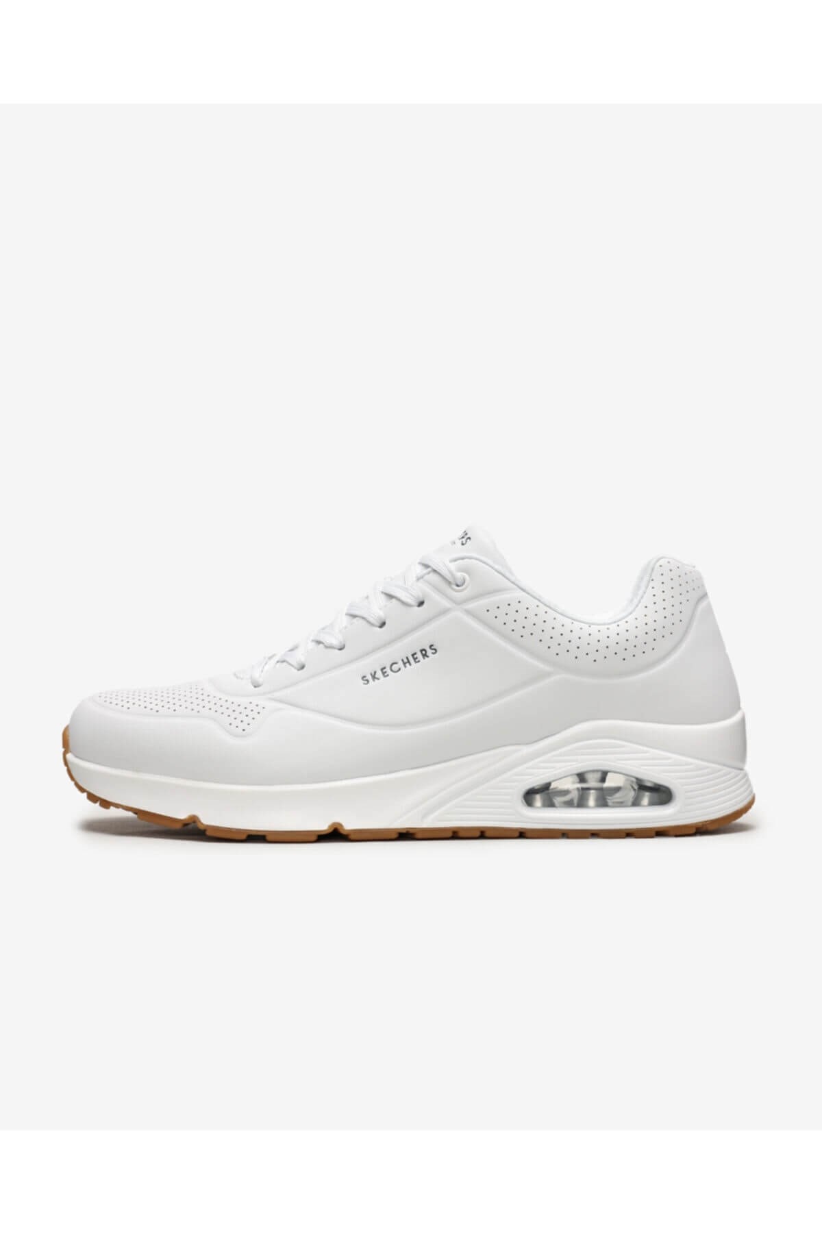 SKECHERSGünlük SporSkechers Uno - Stand On Air Erkek Günlük Spor Ayakkabı 52458 WHT-Beyaz