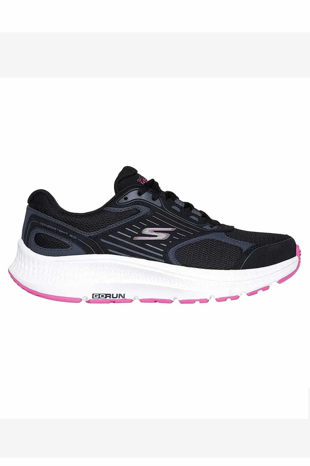 SKECHERSSneakerSkechers Go Run Kadın Sneaker Ayakkabı 128606BKFS SIYAH