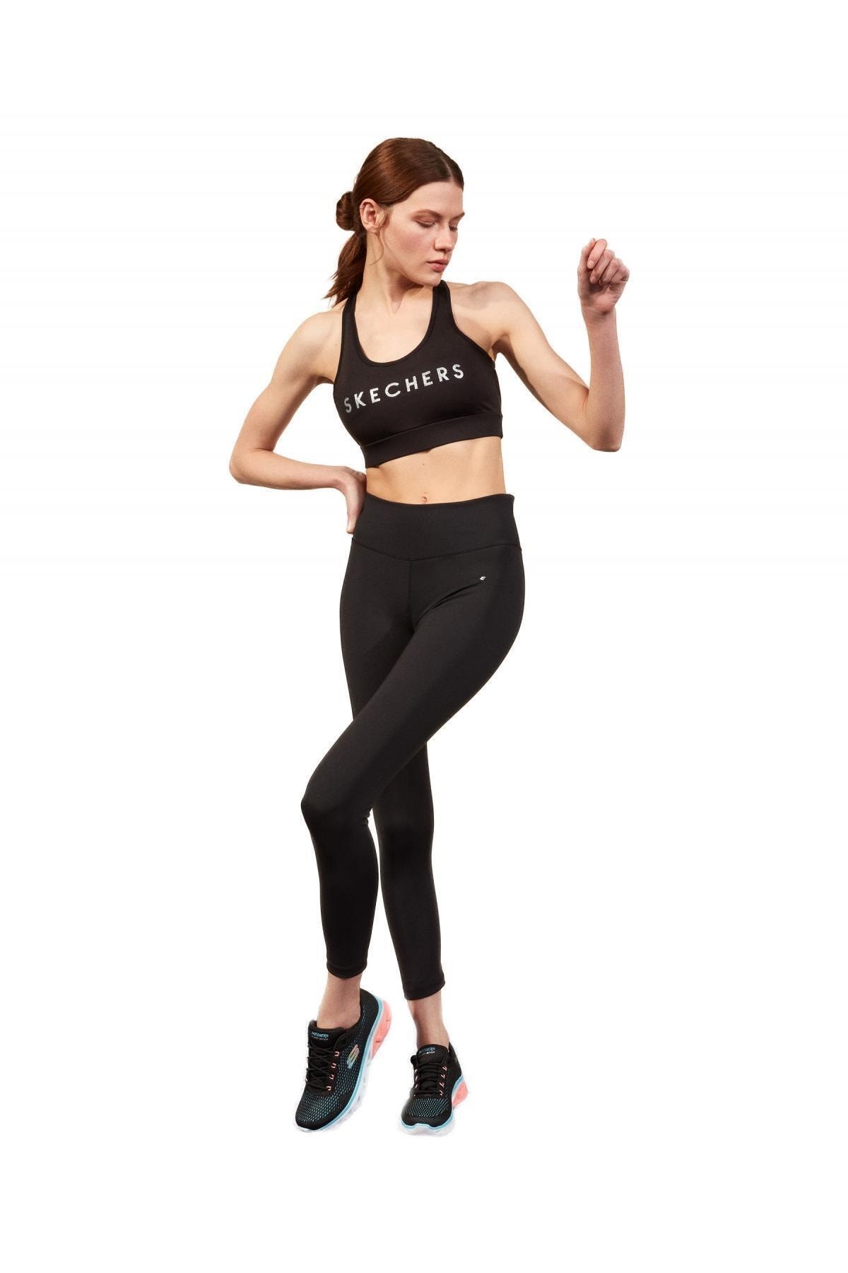 SKECHERSTaytSkechers Legging W Ankle Kadın Tayt S211299-001 Siyah