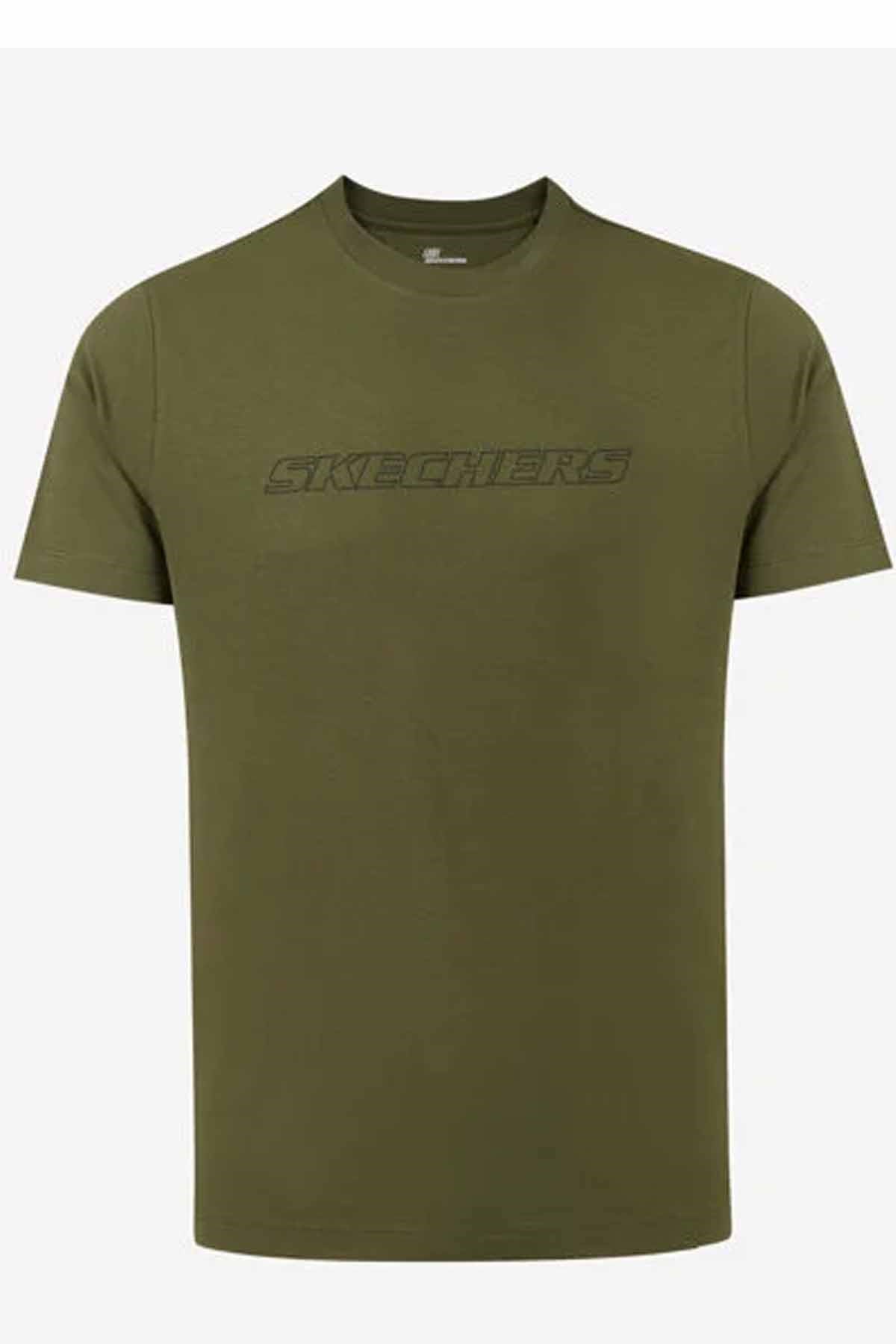 SKECHERSTişörtSkechers Graphic Tee M Erkek Tişört S202243-801 Haki