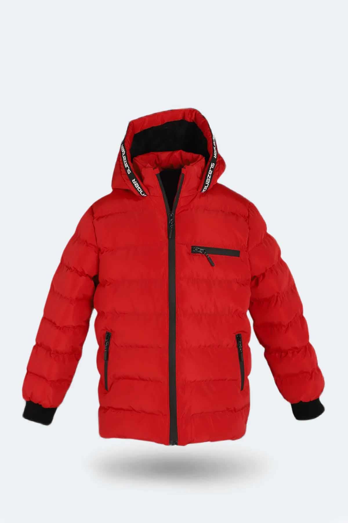 SLAZENGERMontSlazenger Çocuk Mont Captıan Çocuk Mont ST23JC025-600KIRMIZI