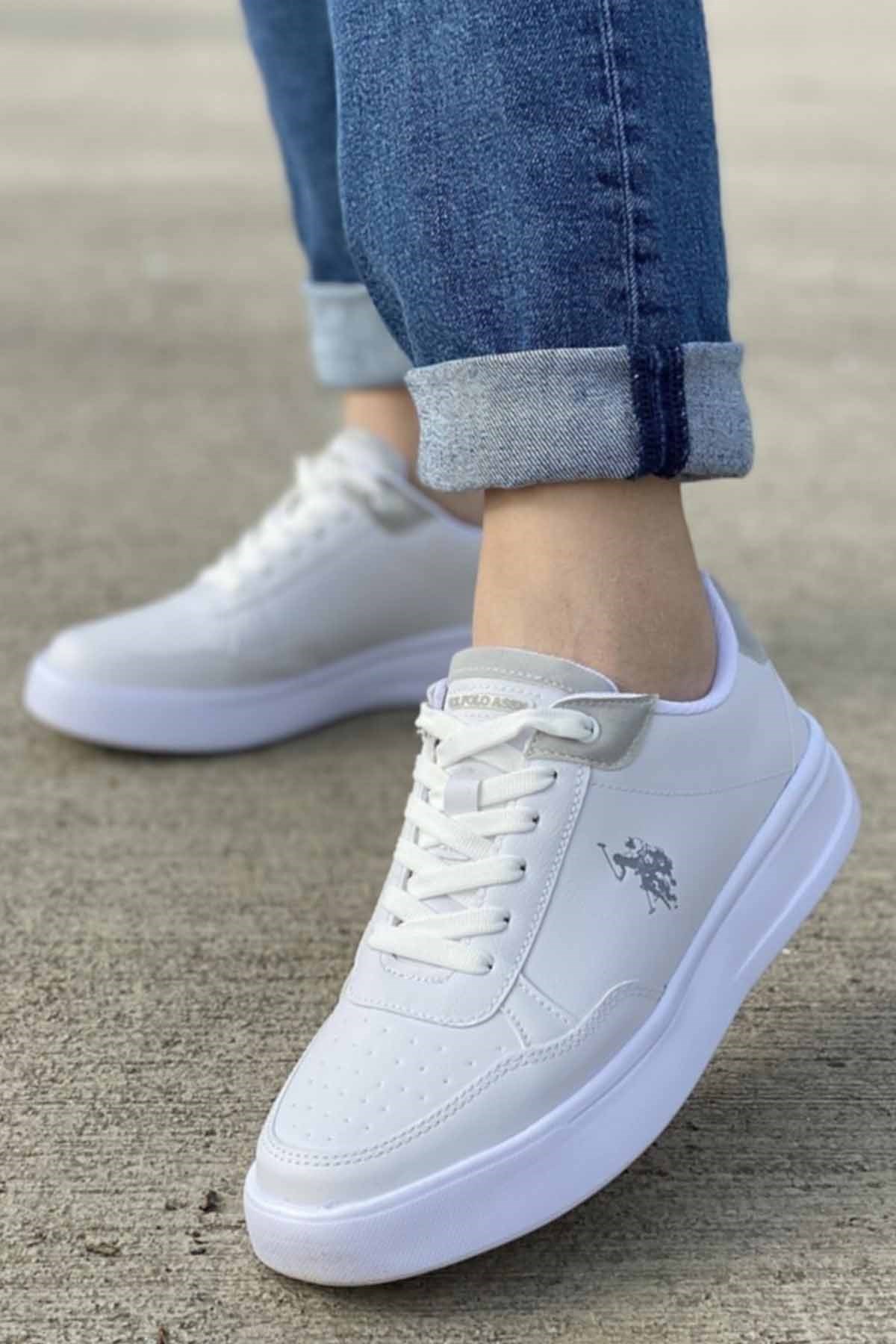 U.S. POLO ASSNGünlük SporU.S Polo Assn.Sneakers Elta Kadın Günlük Spor Ayakkabı 101087241BEYAZ