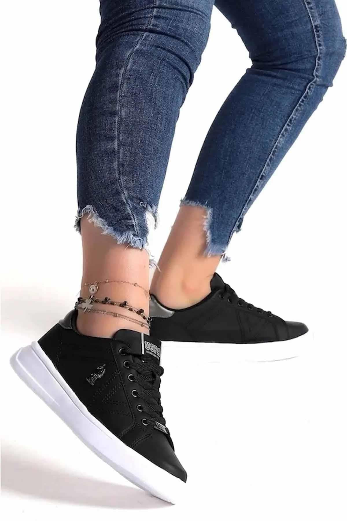 U.S. POLO ASSNGünlük SporU.S Polo Assn. Exxy Kadın Günlük Spor Ayakkabı 101946744Siyah