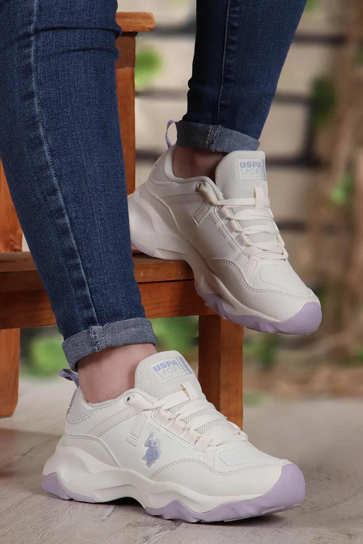 U.S. POLO ASSNGünlük SporU.S. Polo Assn. Misty Kadın Günlük Spor Ayakkabı 101502021Bej
