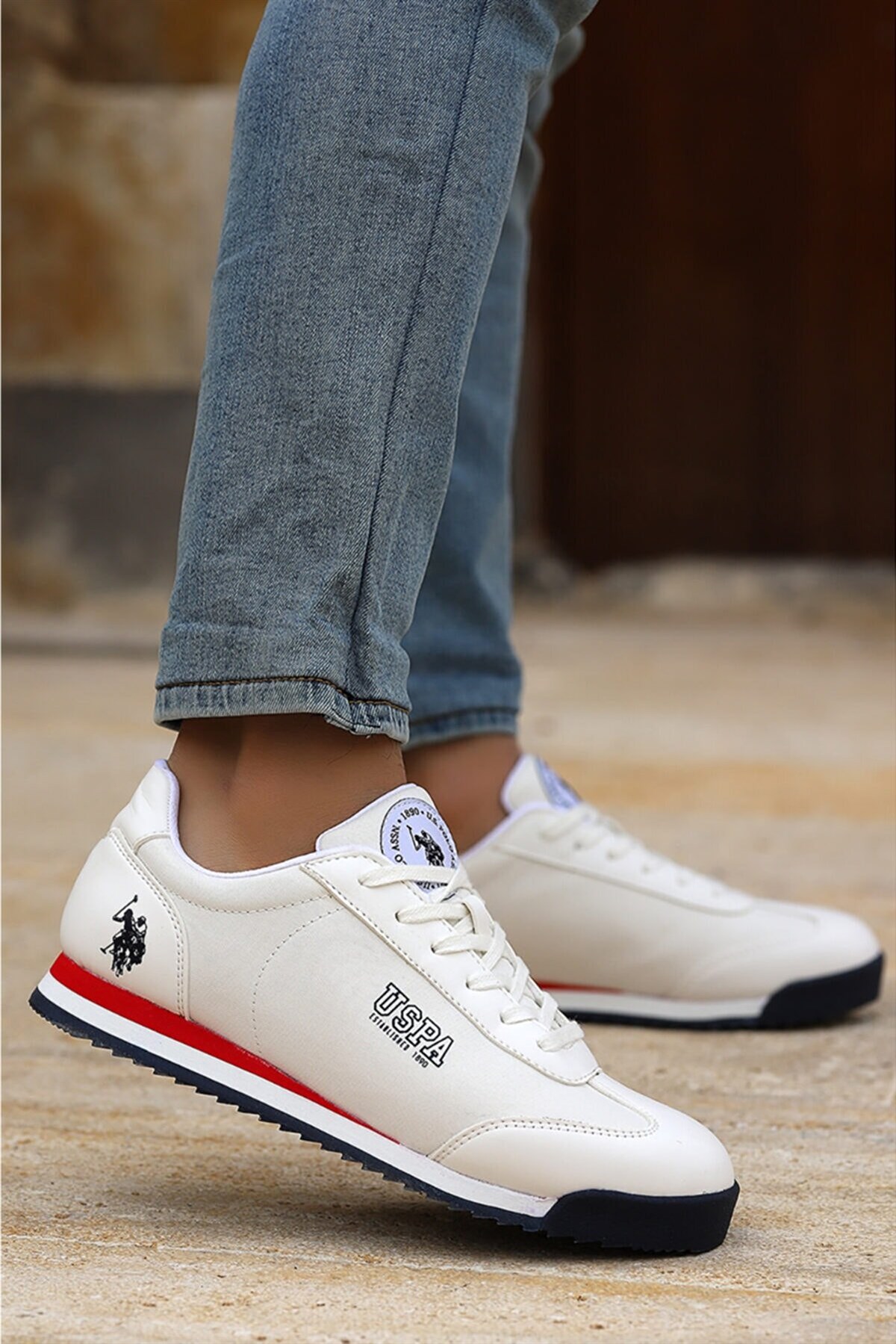 U.S. POLO ASSNGünlük SporUS Polo 9P Deep Summer Erkek Günlük Spor Ayakkabı Rs100378588BEYAZ