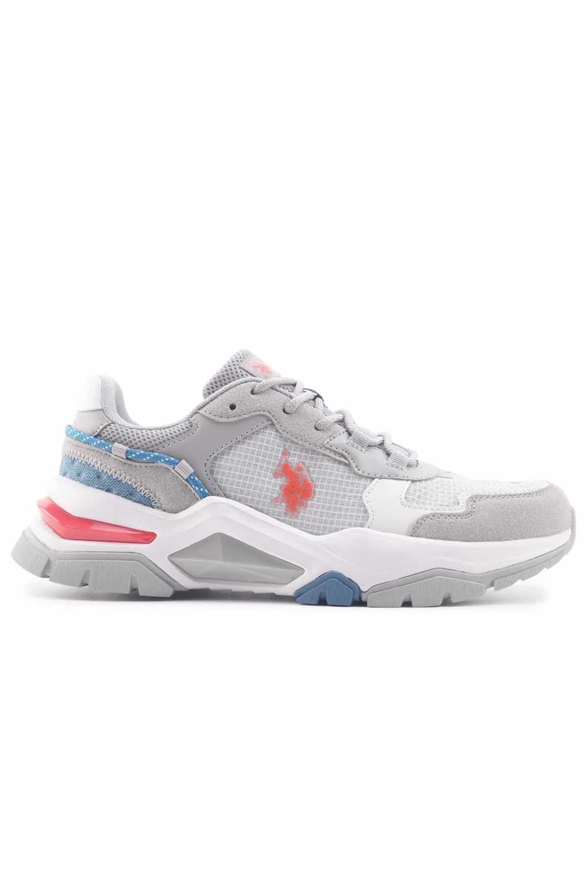 U.S. POLO ASSNSneakerU.S Polo Assn Erkek Spor Ayakkabı Vıncent Premium Erkek Sneaker Ayakkabı 101502368Gri