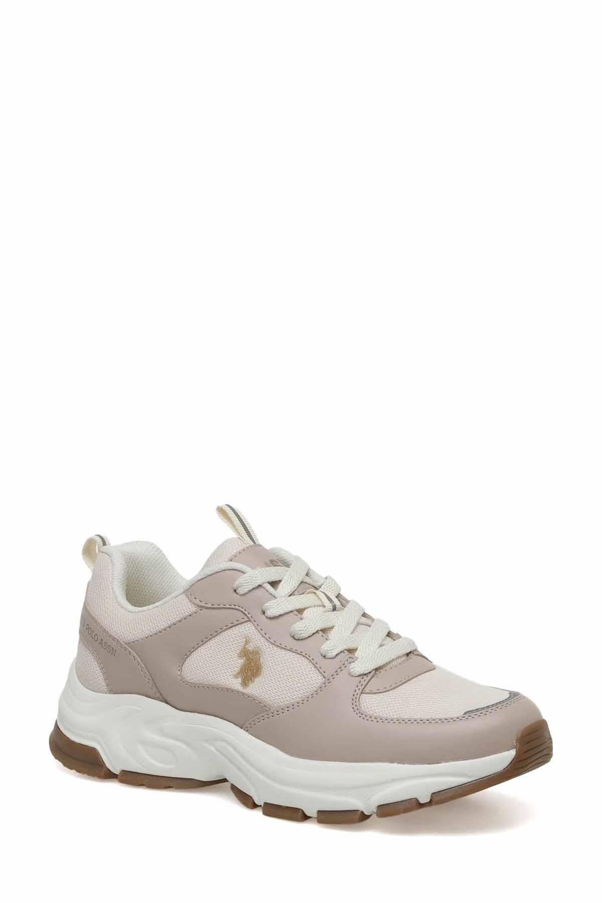 U.S. POLO ASSNSneakerU.S Polo Assn. Sorley 4FX Kadın Sneaker Ayakkabı 101502285PUDRA