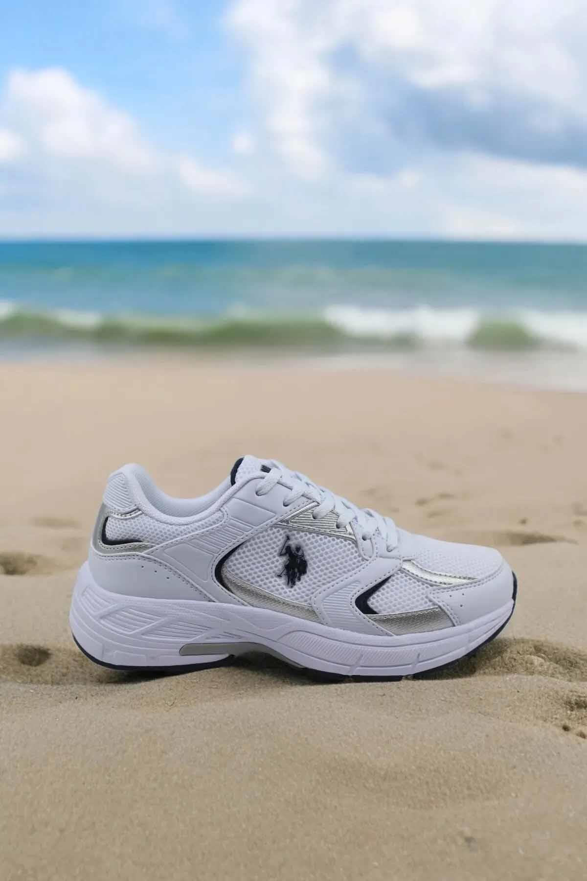 U.S. POLO ASSNSneakerU.S Polo Assn. Felıx b-1 Erkek Sneaker Ayakkabı 101501743-1Beyaz-Gri