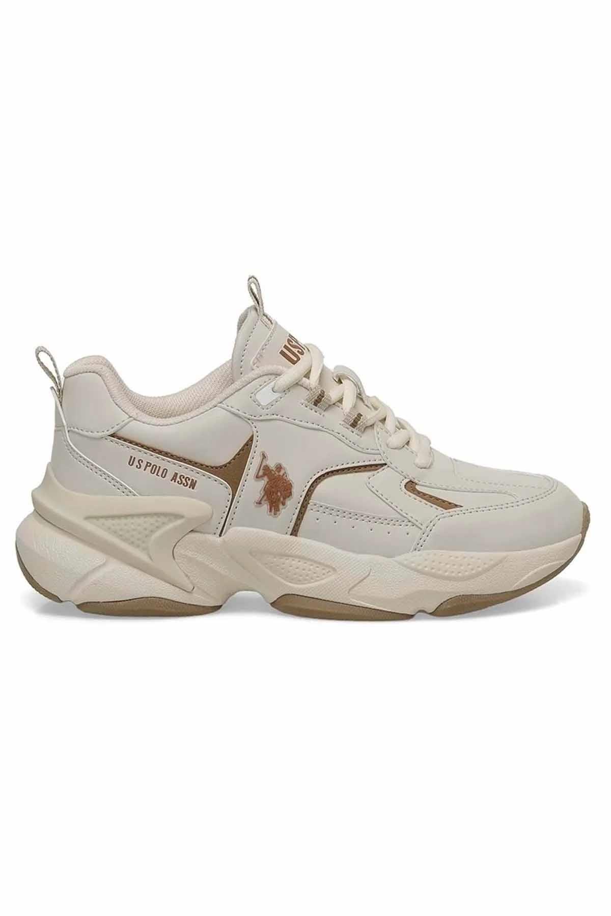 U.S. POLO ASSNSneakerU.S. Polo Assn. Isabella Kadın Sneaker Ayakkabı 101880368Bej