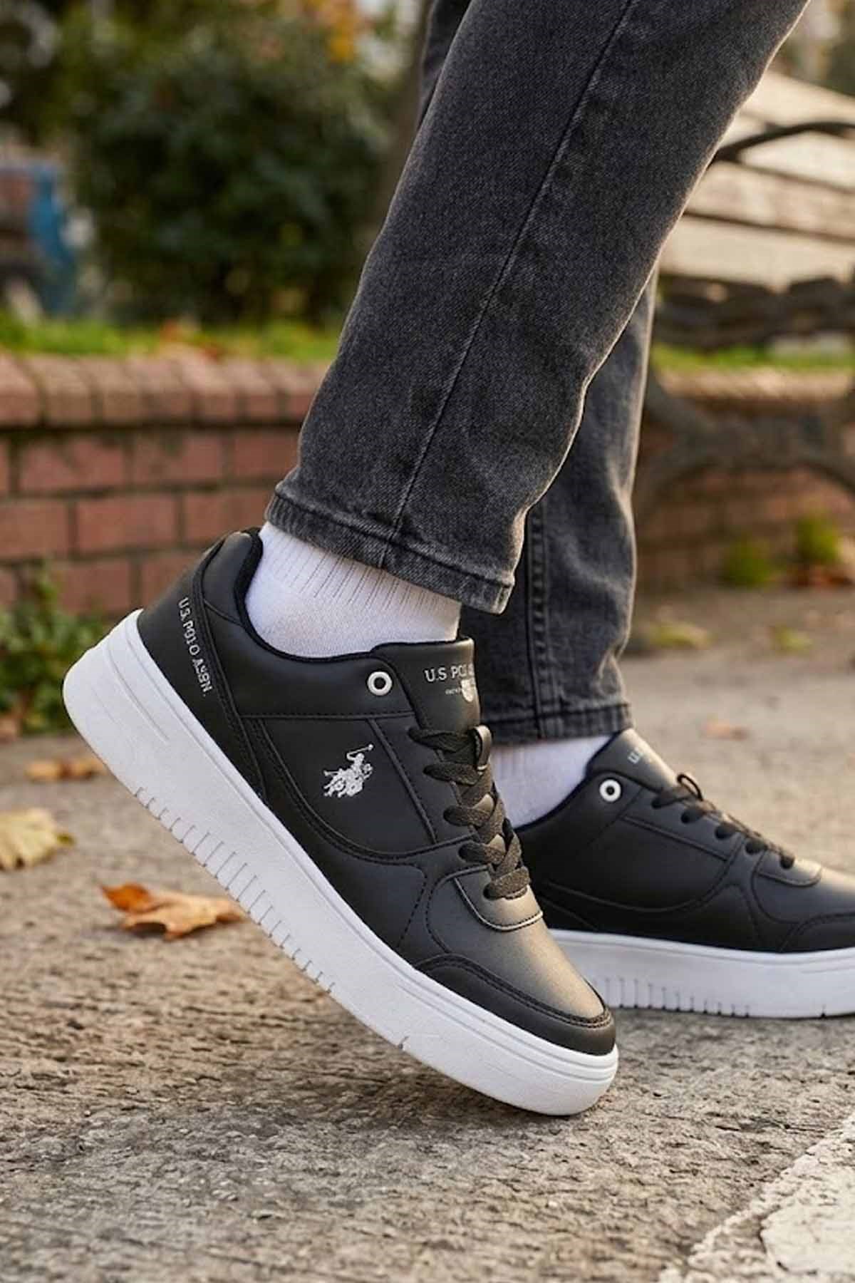US POLO ASSN.Günlük SporU.S Polo Assn. Lee 6 FX Erkek Günlük Spor Ayakkabı 10215673Siyah