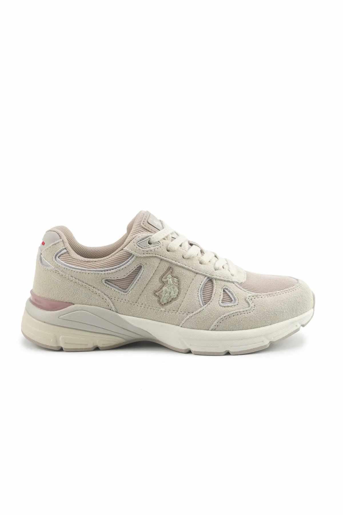 US POLO ASSN.SneakerU.S Polo Assn. Neo 5PR Kadın Sneaker Ayakkabı 102021443Bej