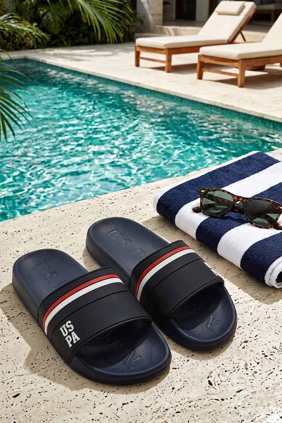 US POLO ASSN.TerlikUS Polo Assn. Assn Rona Erkek Terlik Ayakkabı 102252176Laci