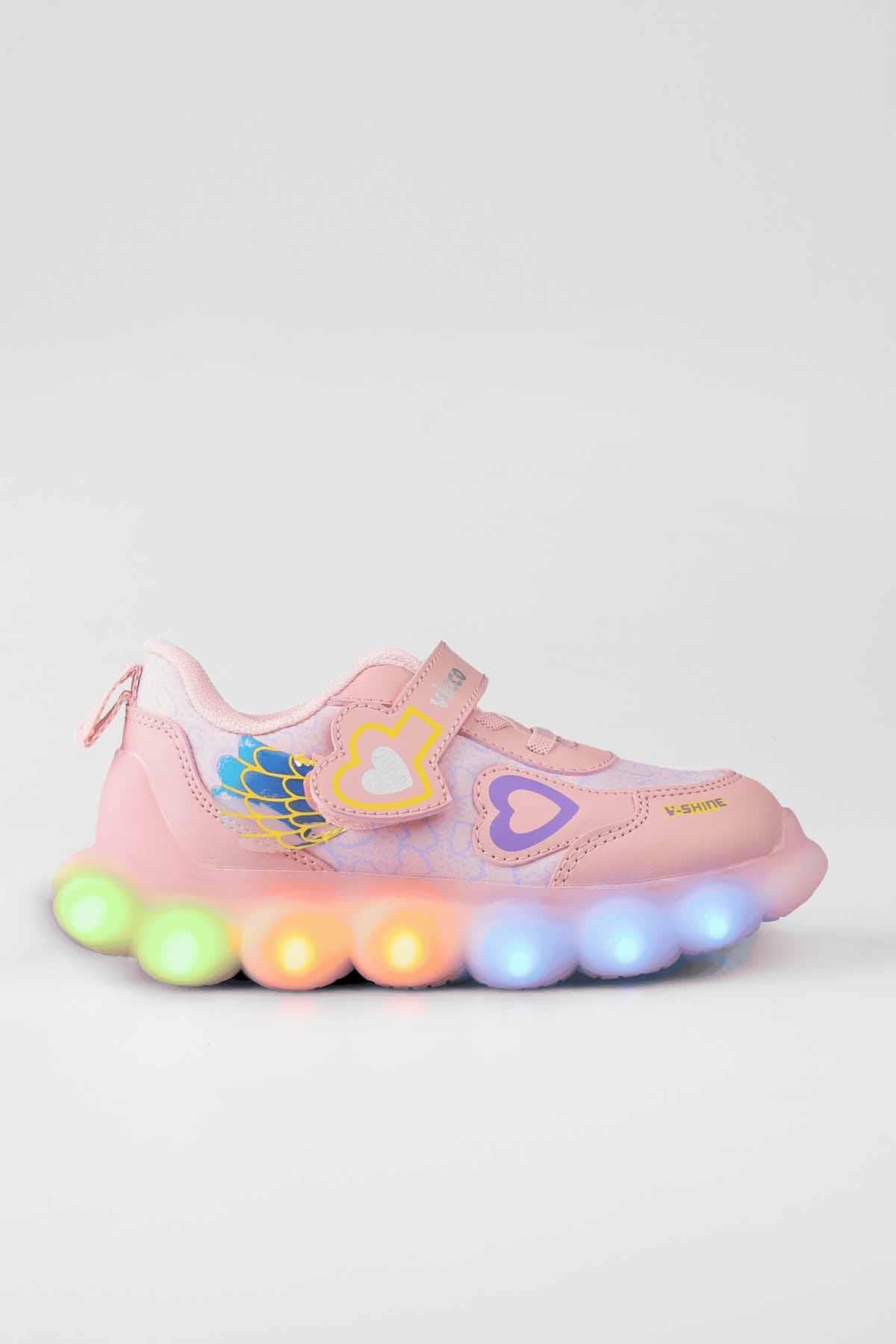 VİCCOSneakerVicco Süse Işıklı Çocuk Sneaker Ayakkabı 346.B25K.229-114Pudra