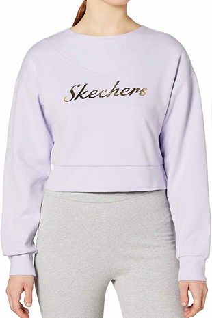 SKECHERSSweatshirtSkechers 2Xi-Lock W Kadın Sweatshirt S211302-496 Lila