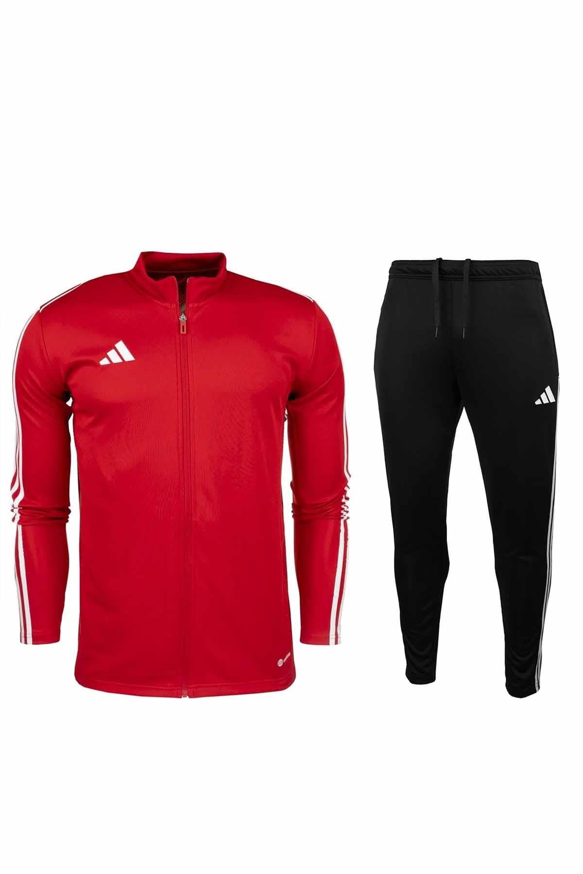 ADIDASEşofman TakımAdidas Erkek Eşofman Takımı Raşel Kumaş Erkek Eşofman Takım AD701KIRMIZI