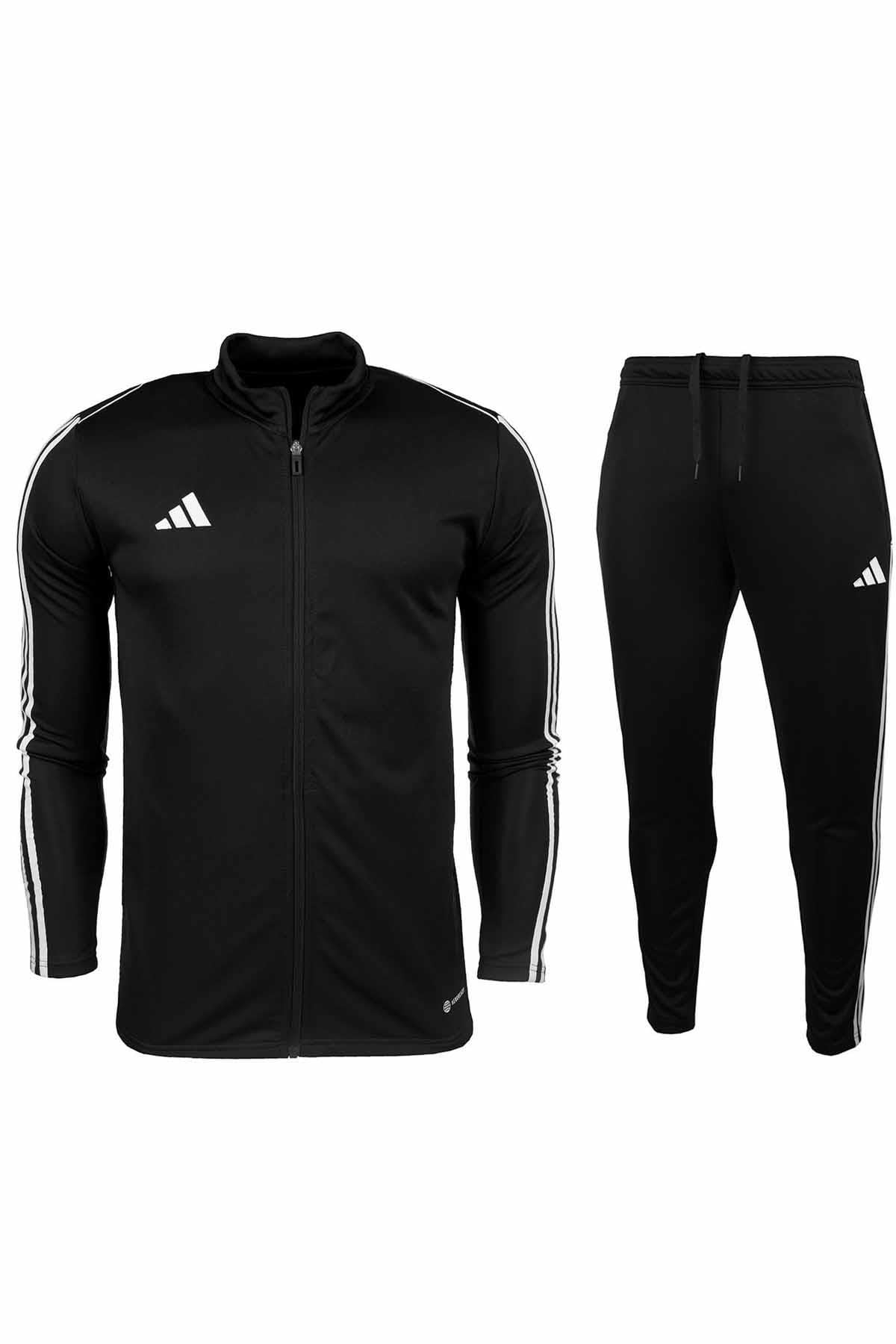 ADIDASEşofman TakımAdidas Erkek Eşofman Takımı Raşel Kumaş Erkek Eşofman Takım AD700SIYAH
