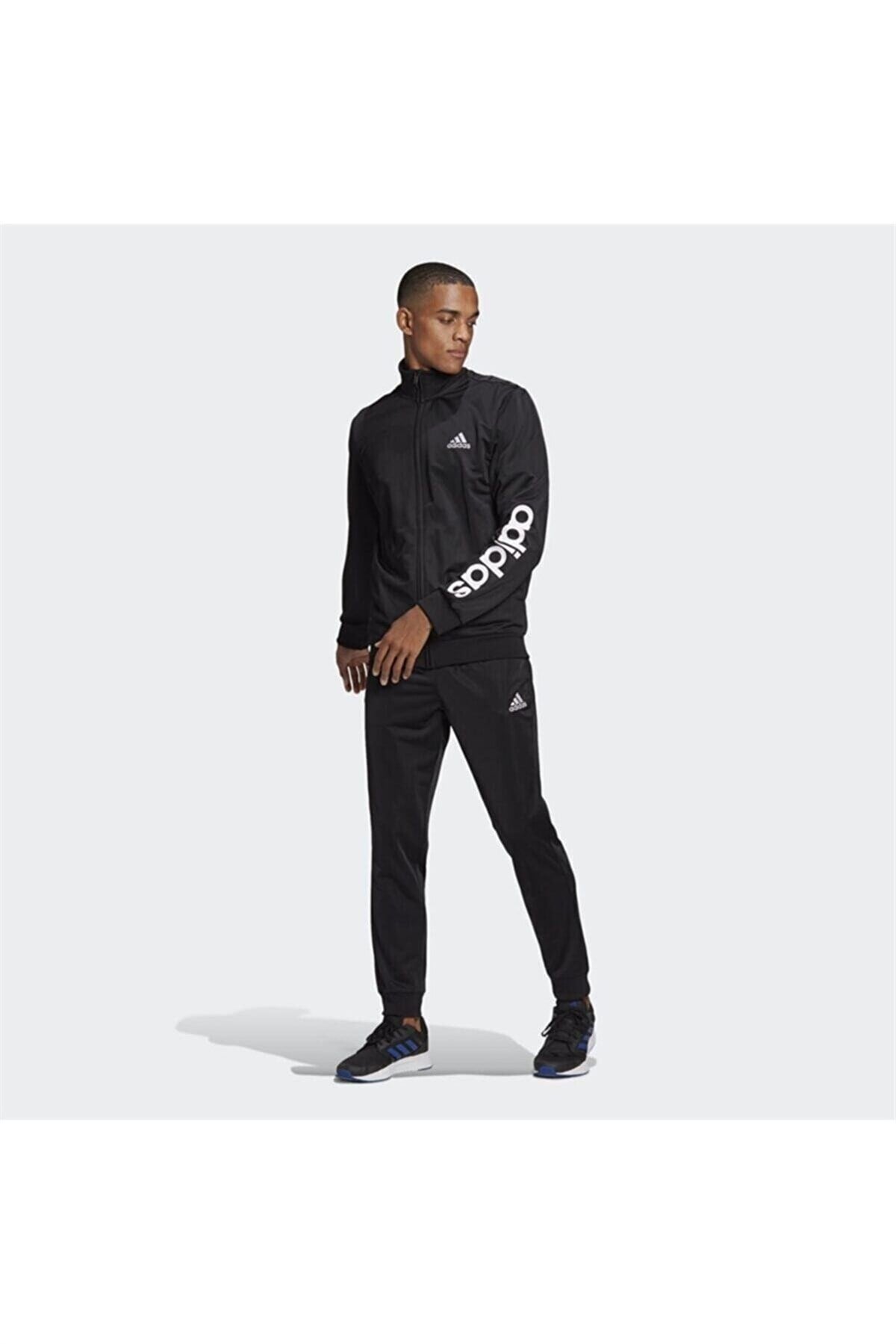 ADIDASEşofman TakımAdidas M LIN TR TT TS Erkek Eşofman Takım GK9654Siyah