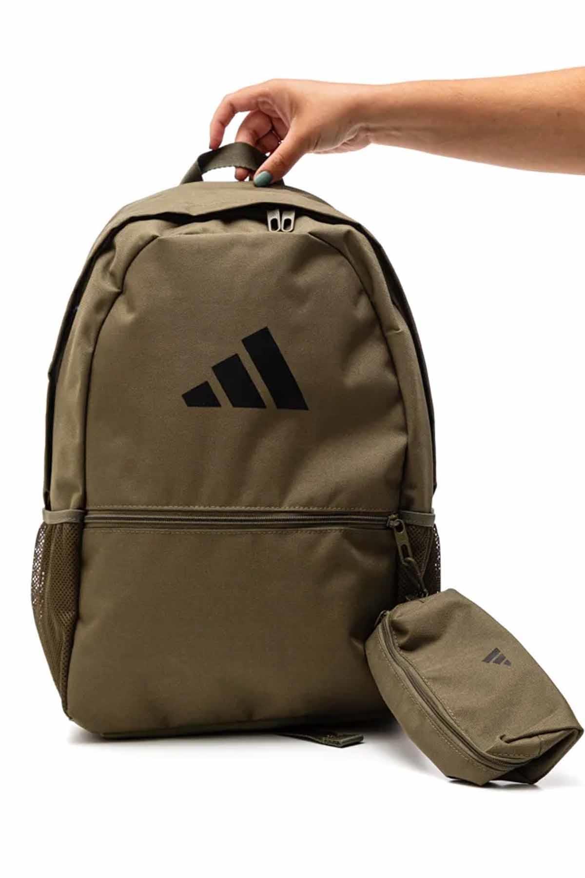 ADIDASSırt ÇantasıAdidas Sırt ve Okul Çantası Kalem Kutulu Unisex Sırt Çantası JD3091Haki