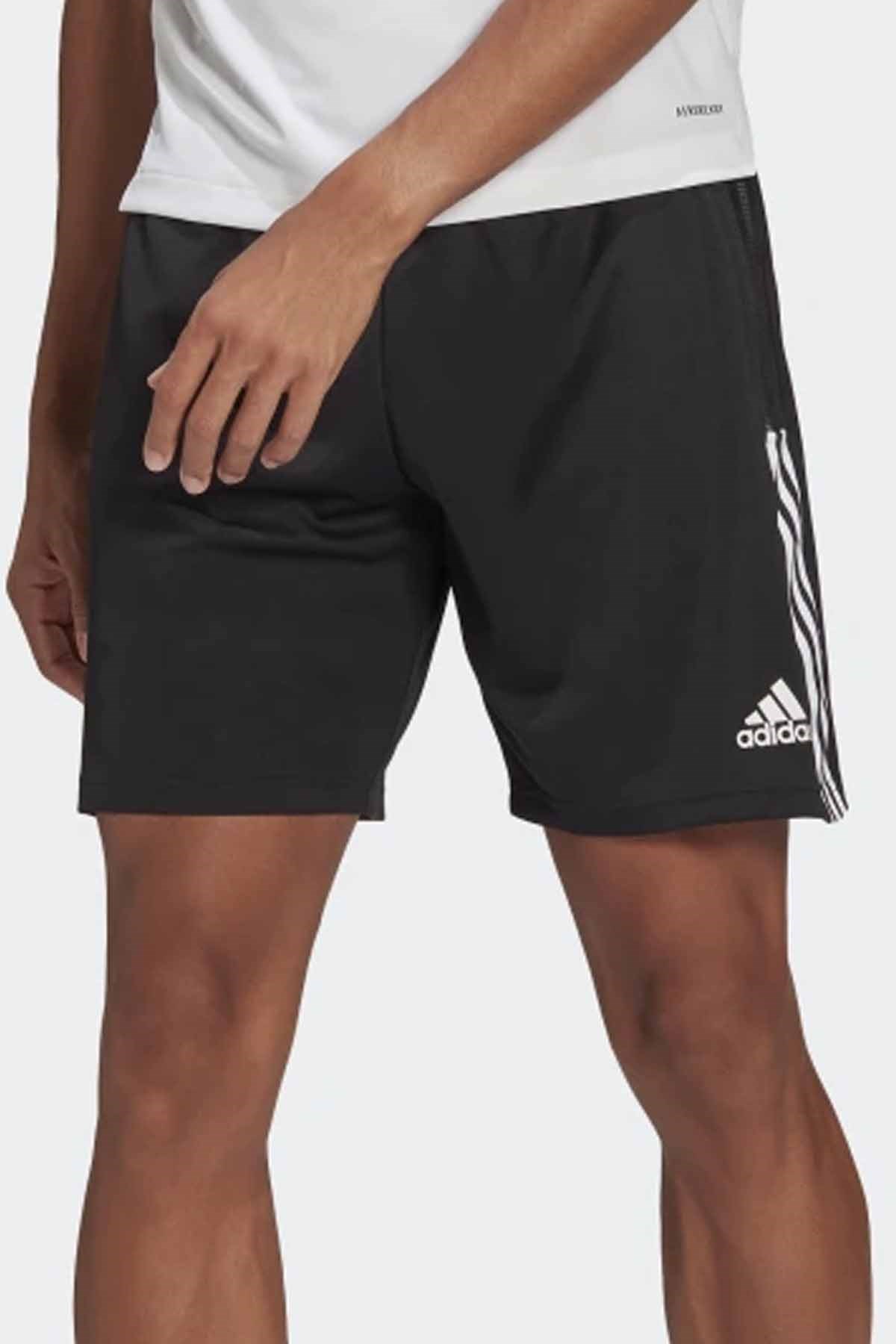 ADIDASŞortAdidas Siyah Şort Fermuarlı Cep Erkek Şort GNR2157SIYAH