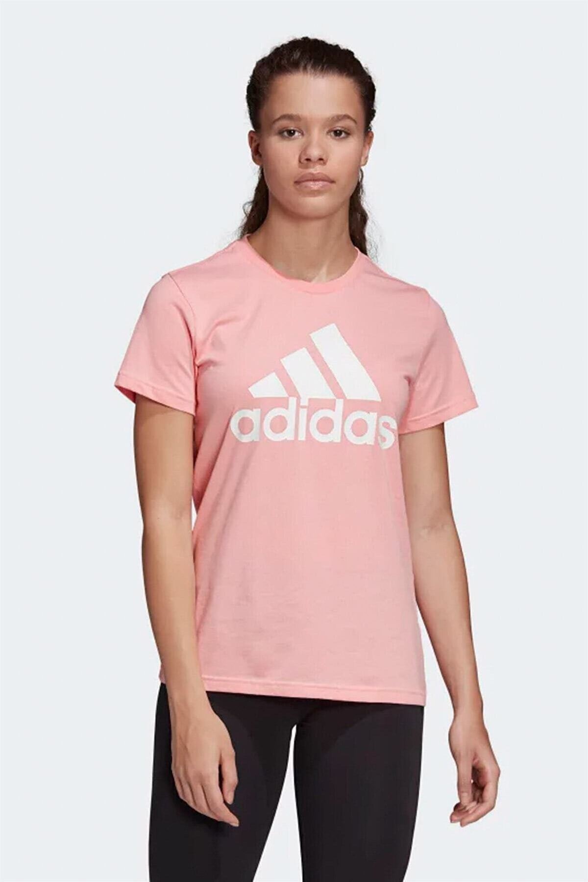 ADIDASTişörtAdidas Bos Co Tee Kadın Tişört FQ3239PUDRA