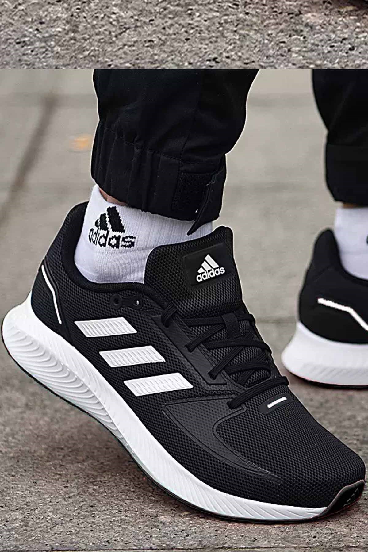 ADIDASYürüyüş KoşuAdidas Sneaker Spor Erkek Yürüyüş Koşu Ayakkabı RSAFY5943SIYAH-BYZ