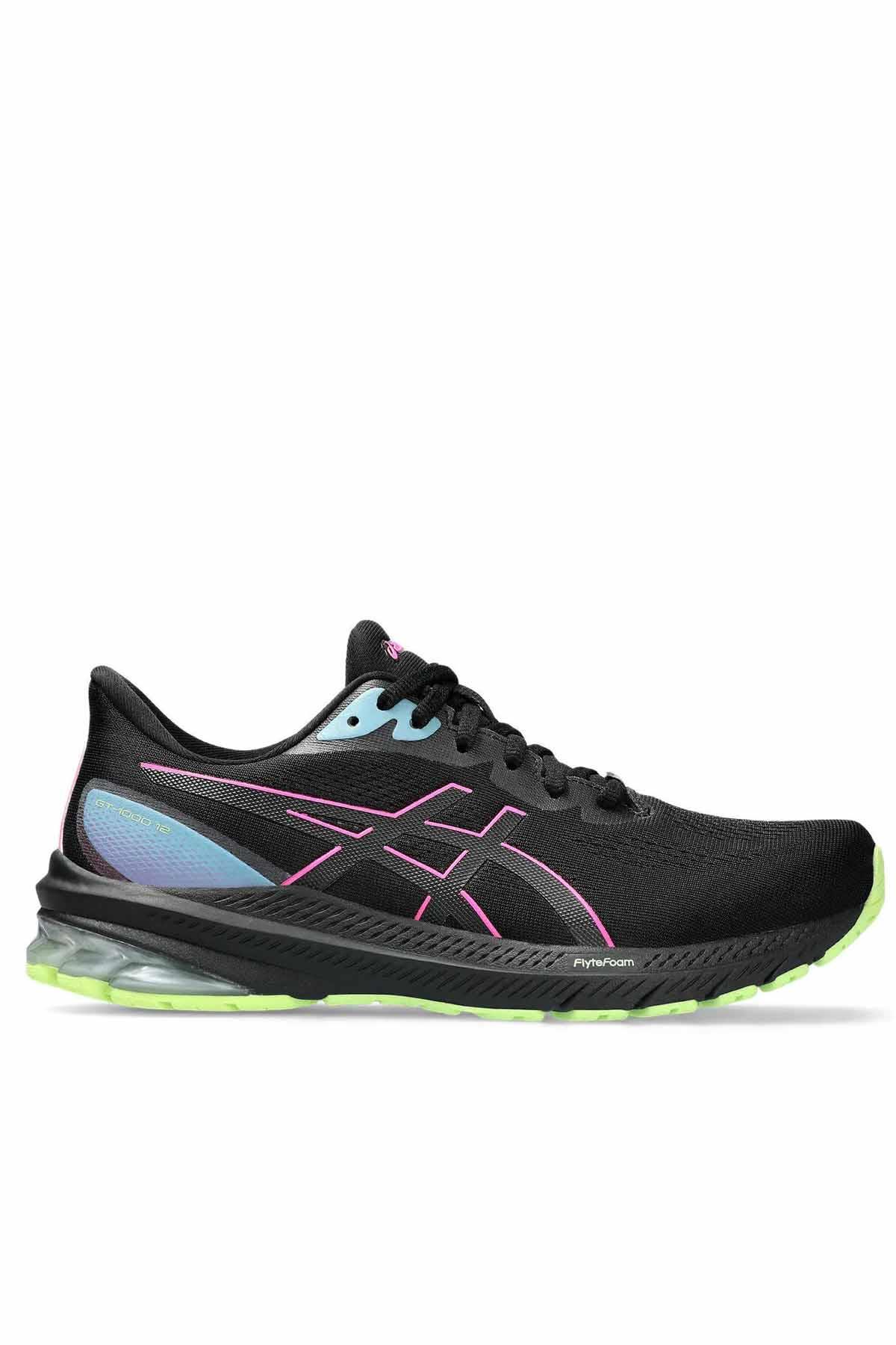 ASICSOutdoorAsics Gt-1000 12 Gtx Kadın Outdoor Ayakkabı 1012B508-001Siyah/Gri