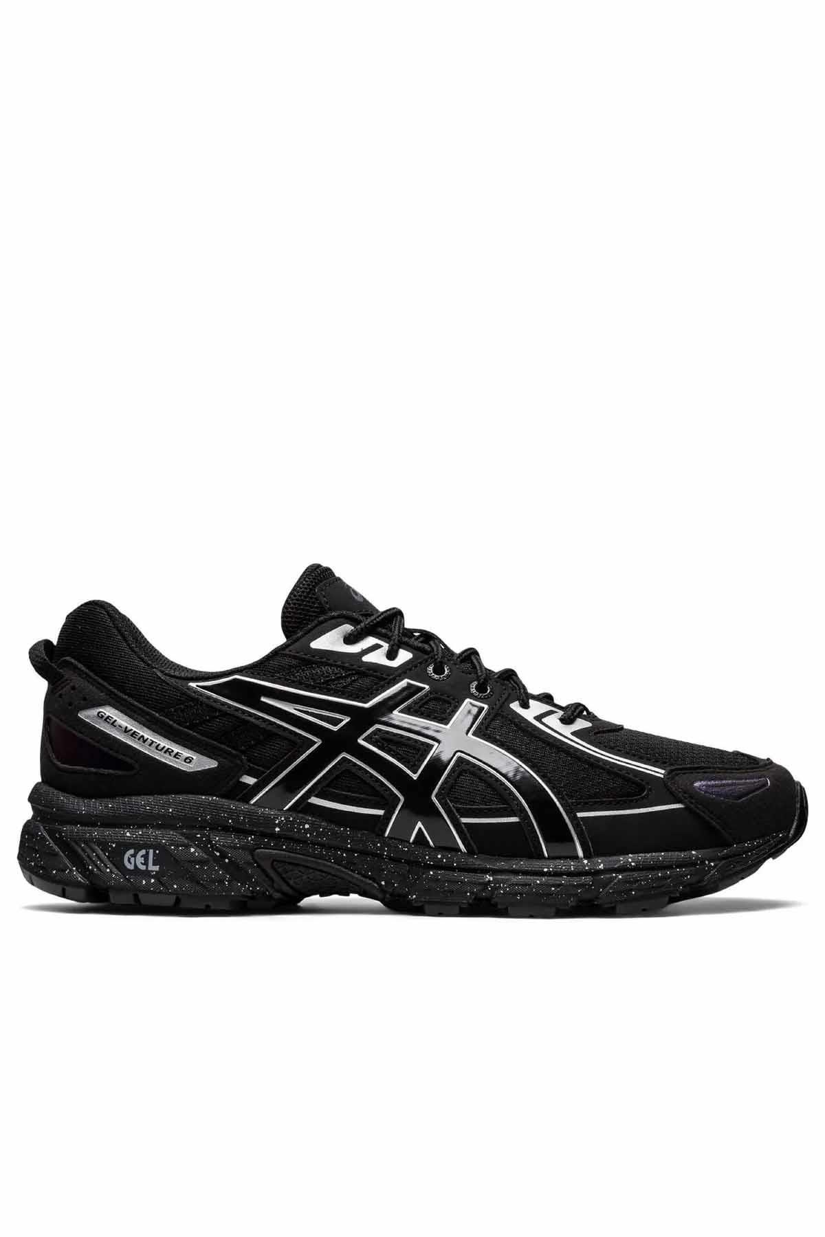 ASICSYürüyüş KoşuAsics Gel-Venture 6 Unisex Yürüyüş Koşu Ayakkabı 1203A245-001Siyah/Gri