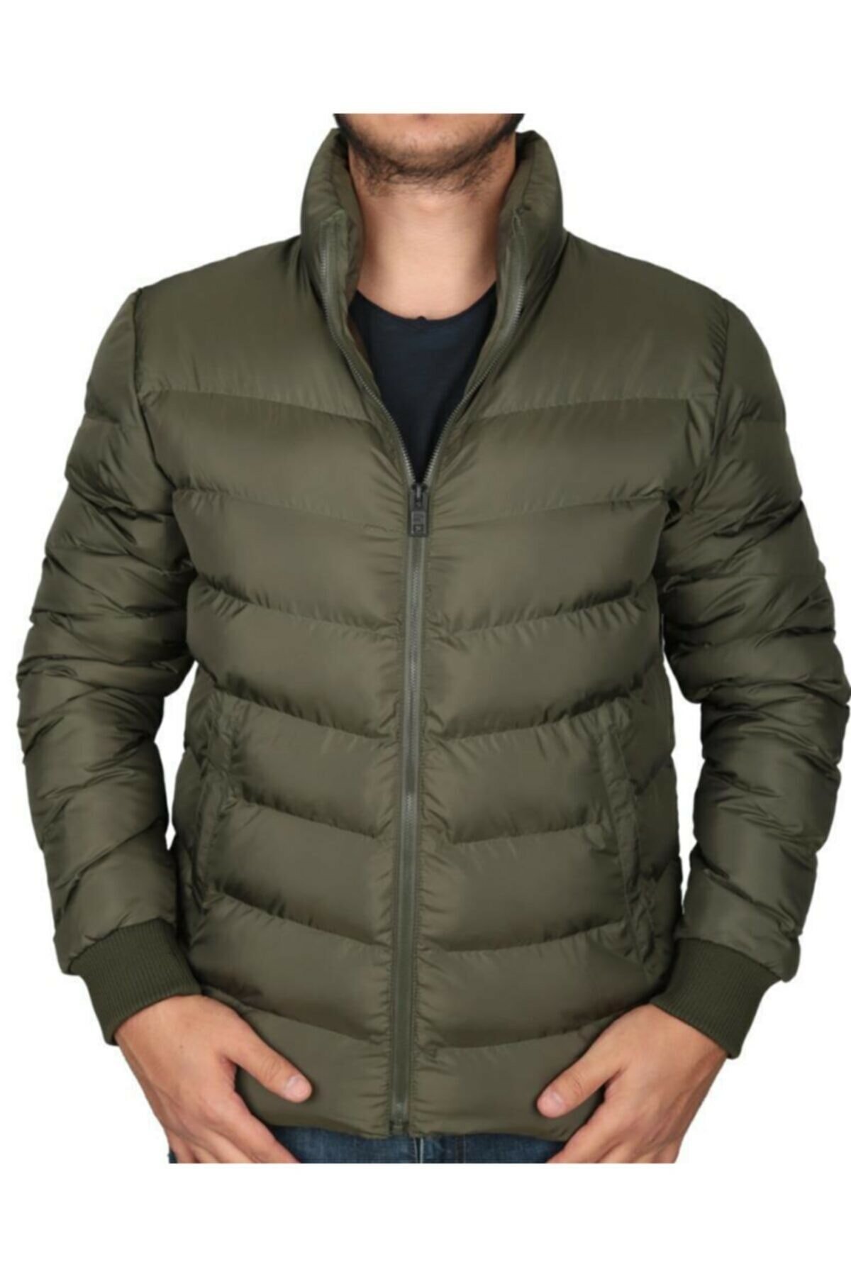 BAD BEARCeketBad Bear Phantom Puffer Erkek Ceket 21.02.15.010-C70KHAKI