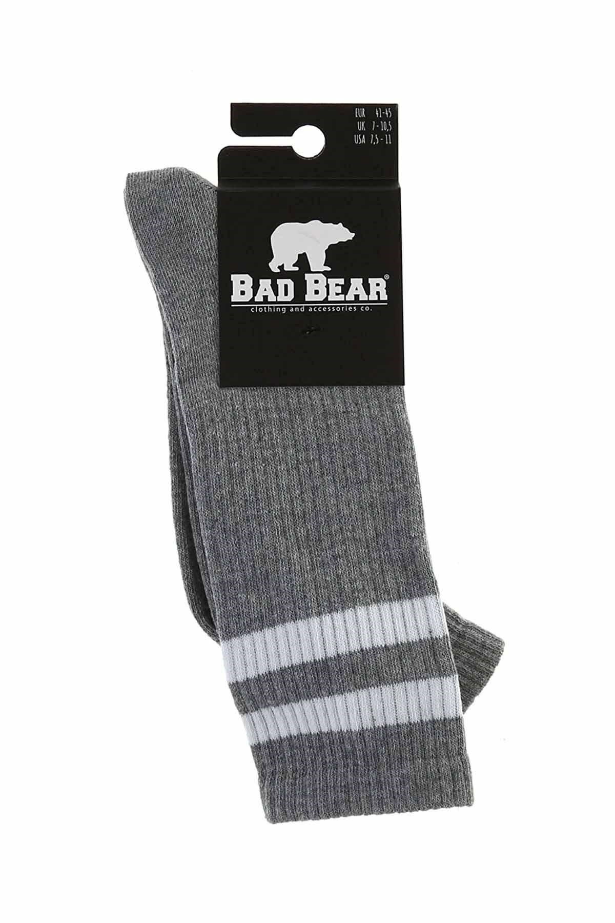 BAD BEARÇorapBad Bear Bench Tall Unisex Çorap 18.01.02.030GRAYMELANG