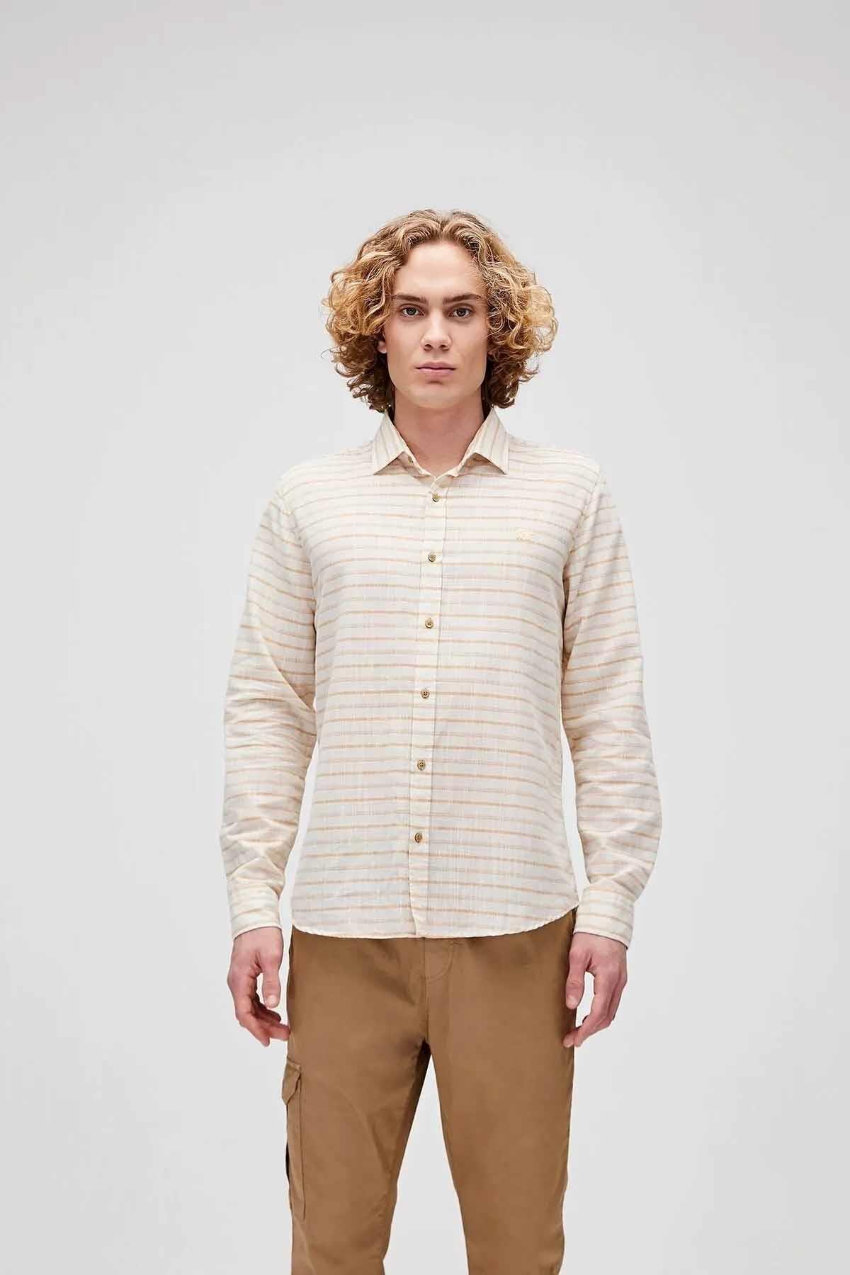 BAD BEARGömlekBad bear Marshall Shirt Erkek Gömlek 21.01.30.010MUSTARD