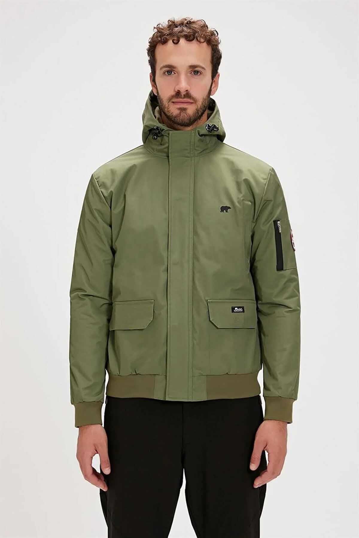 BAD BEARMontBad Bear Sweat Bomber Jacket Erkek Mont 23.02.13.009THYME