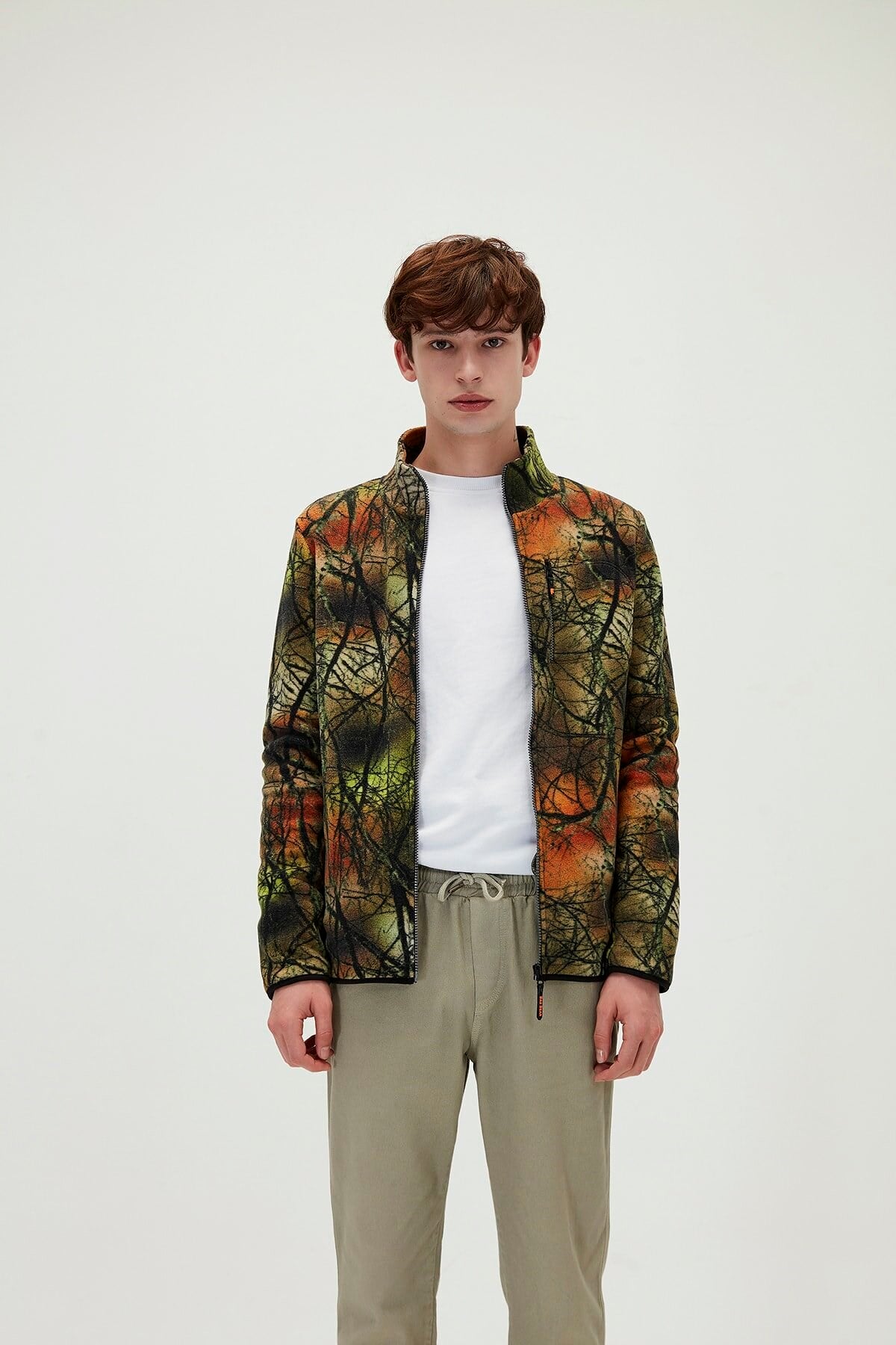 BAD BEARPolar CeketBad Bear Equinox Full Zip  Polar Erkek Polar Ceket 21.02.21.003-C70KHAKI