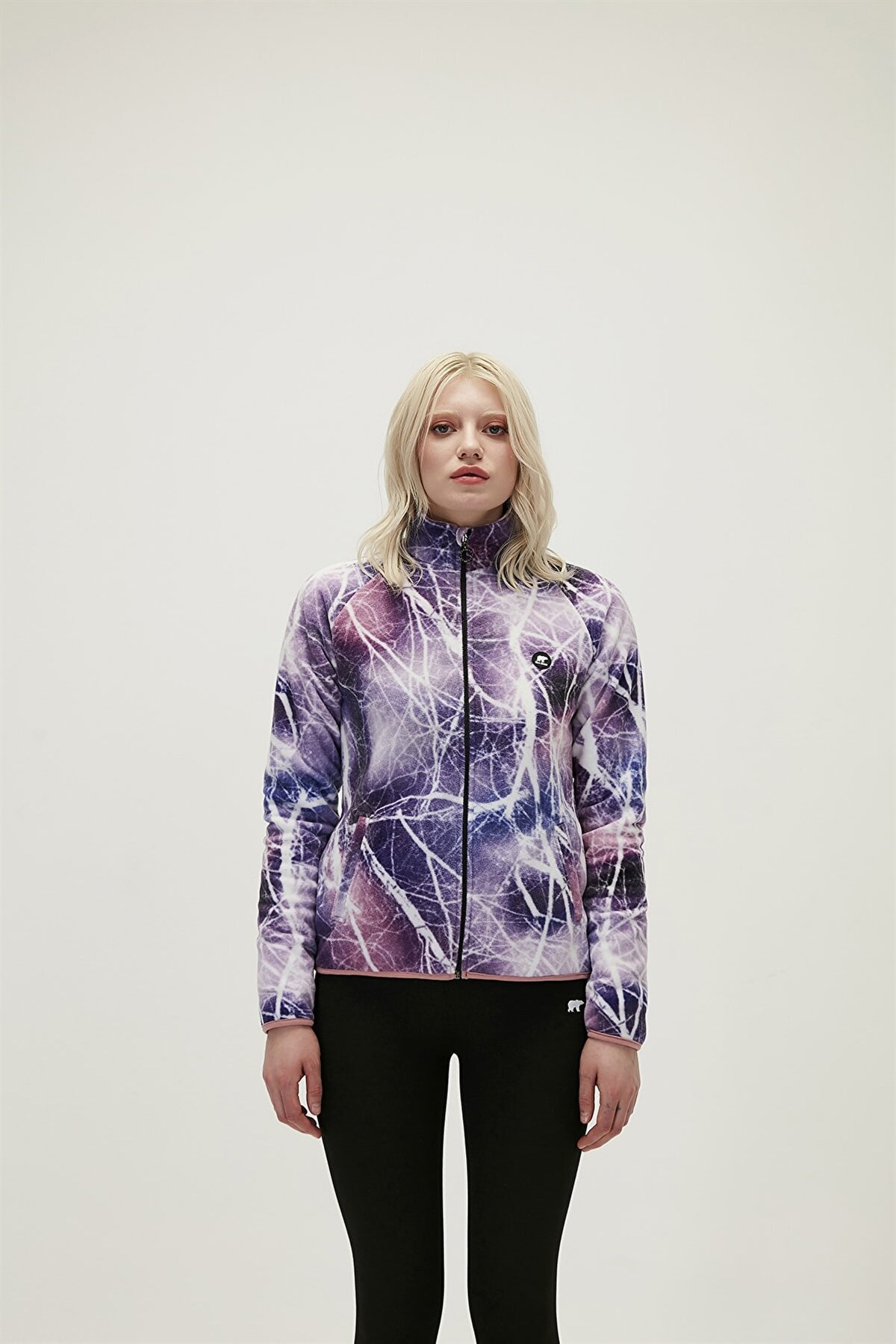 BAD BEARPolar CeketBad Bear Equinox Full Zip Polar Kadın Polar Ceket 21.04.21.001-C11PURPLE