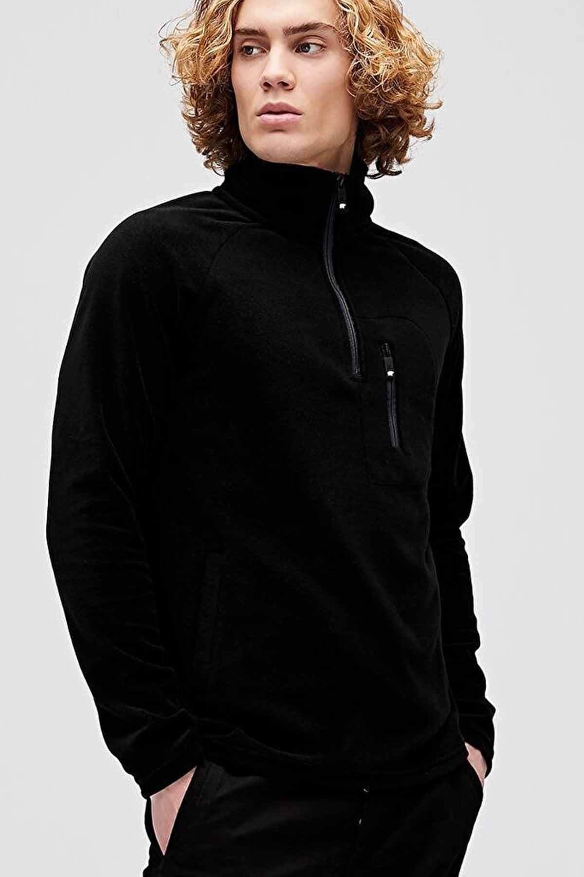 BAD BEARPolar CeketBad Bear Husky Half-Zip Polar Erkek Polar Ceket 19.02.21.006-C01NIGHT