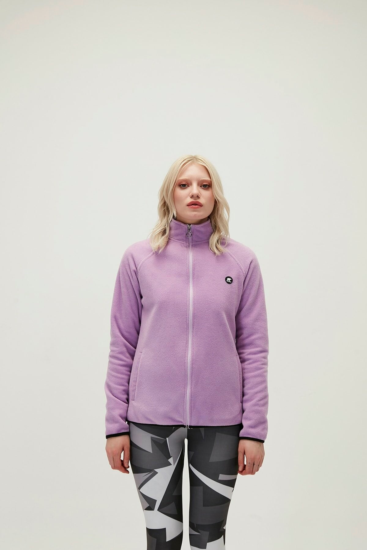 BAD BEARPolar CeketBad Bear Wilma Full Zip  Polar Kadın Polar Ceket 21.04.21.002-C11PURPLE