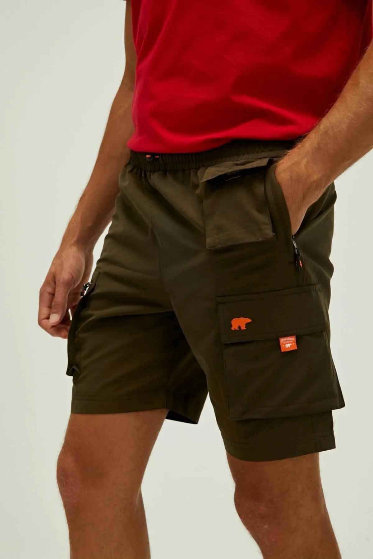 BAD BEARŞortBad bear Toleda Shorts Erkek Şort 22.01.11.002KHAKI