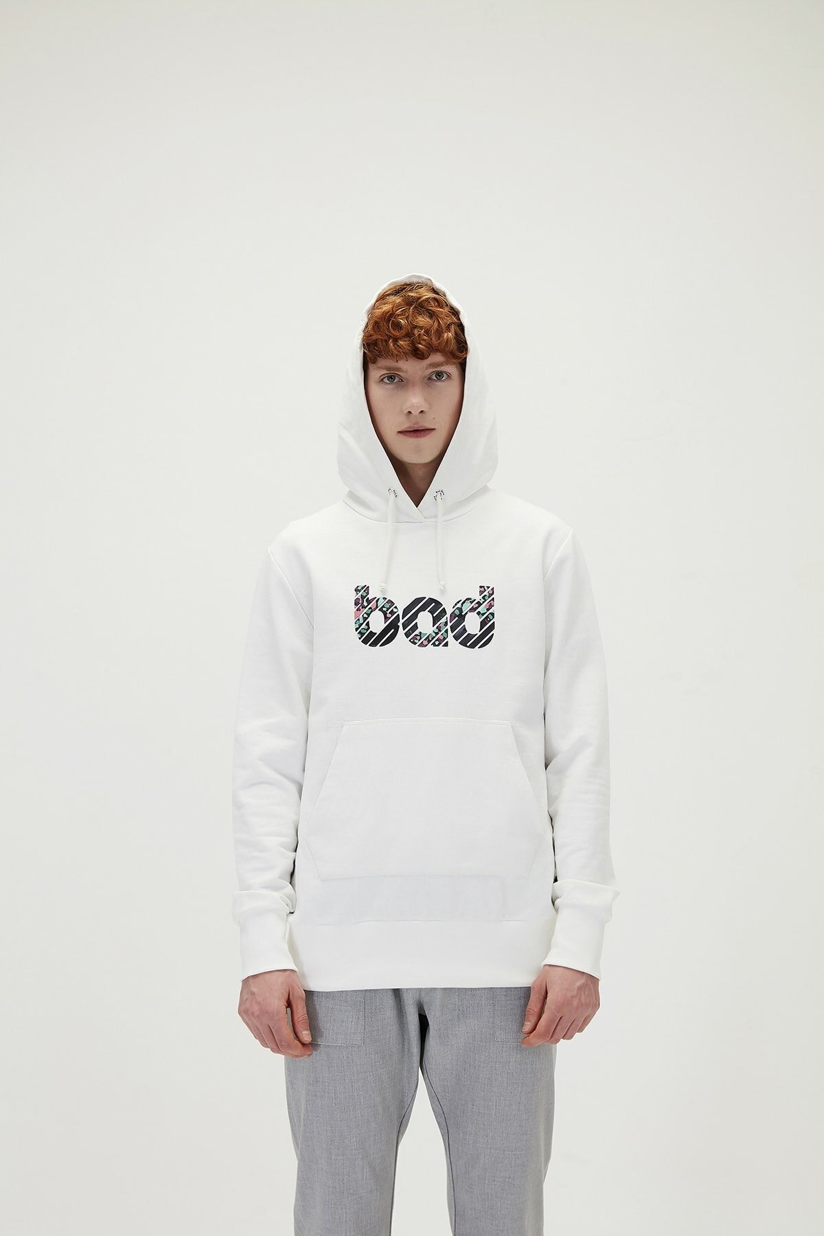 BAD BEARSweatshirtBad Bear Bad Hoodie Erkek Sweatshirt 21.02.12.016-C04OFF-WHITE
